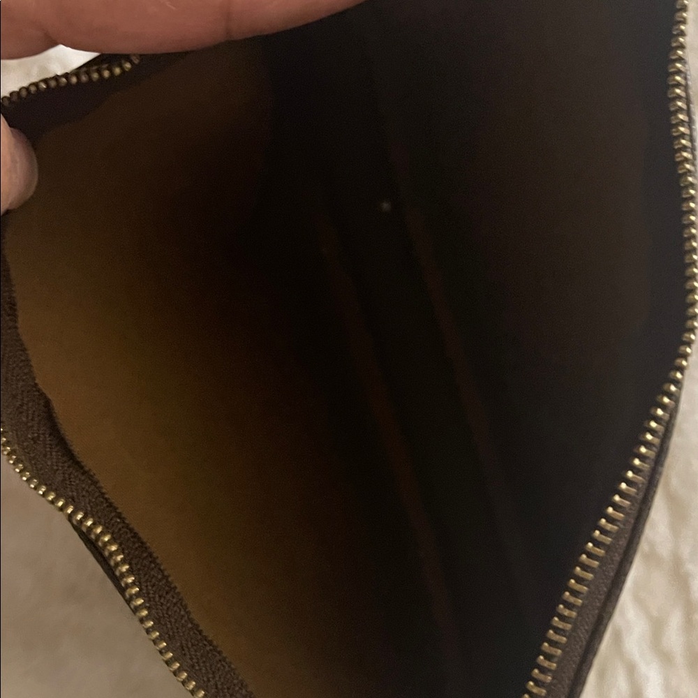 Louis Vuitton Dark Brown Monogram Shoulder Pochette Bag - Picture 7 of 16